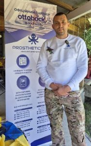 Олег Ціздин, заступник директора компанії PROSTHETICS.PRO по роботі з ветеранами