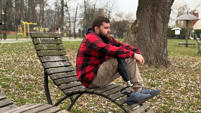 Ветеран російсько-української війни Євген Бурлига