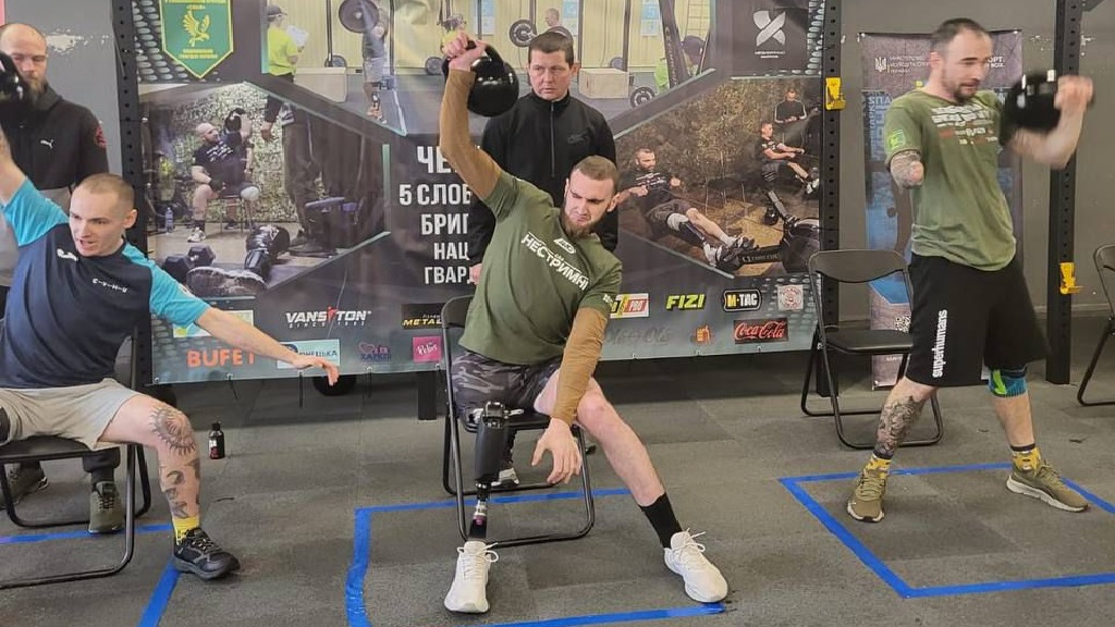 Олександр Богдюк. Чемпіонат 5-ї Слобожанської бригади «Скіф» НГУ з гирьового спорту 2026 м. Харків